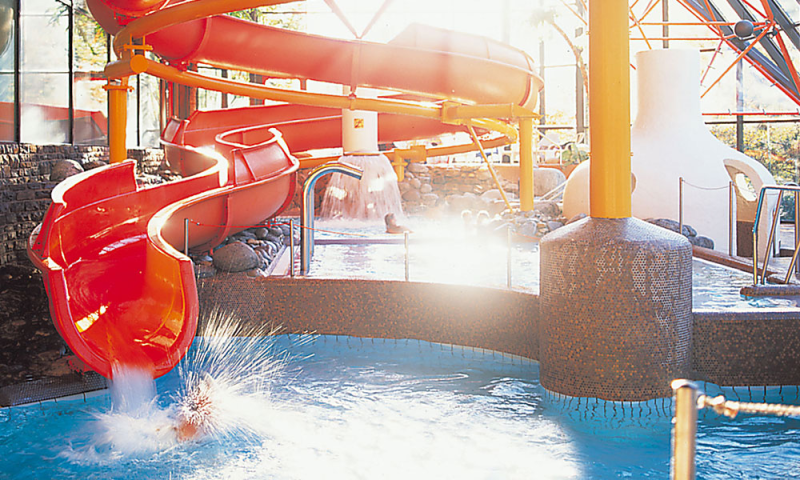 Moselbad met kinderen